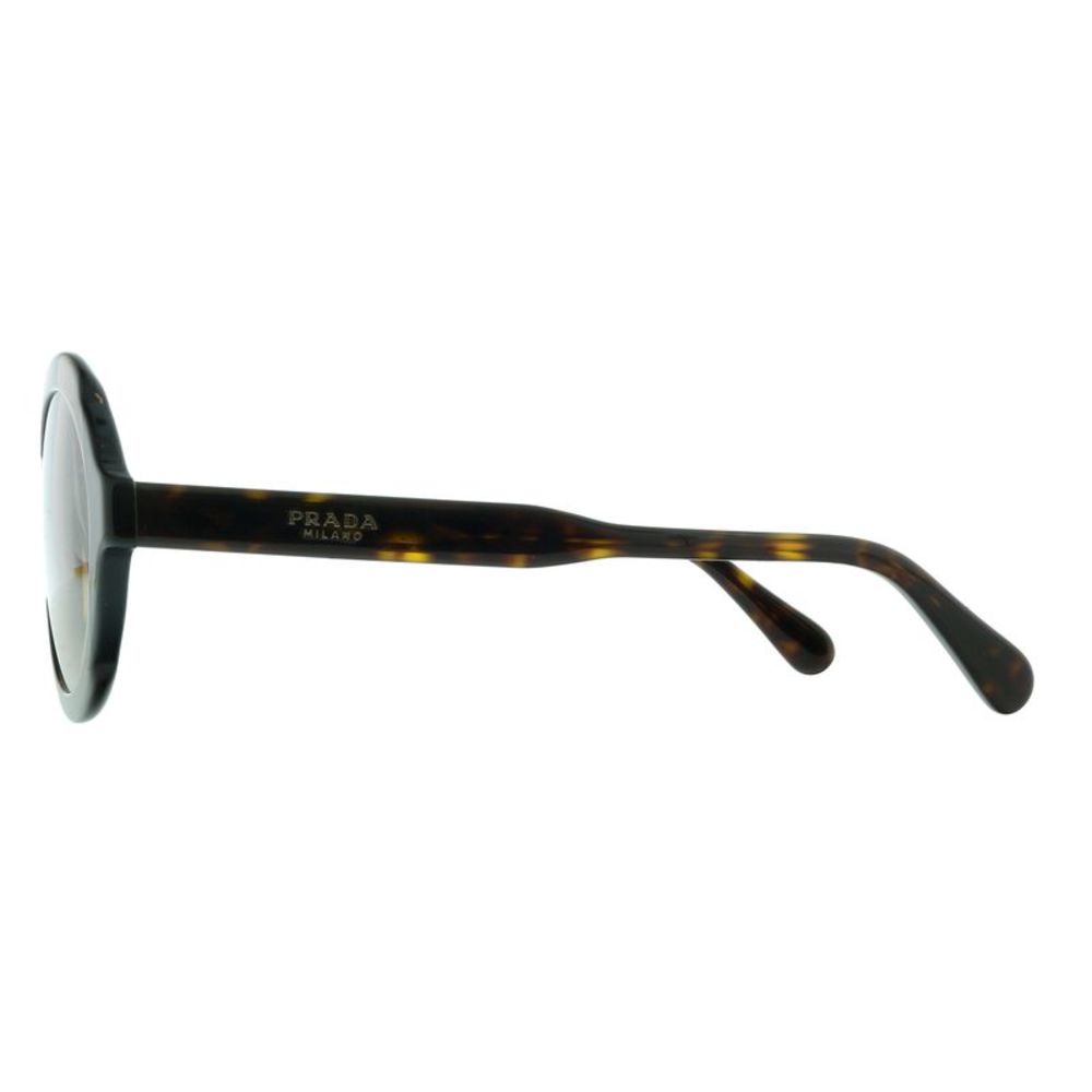 Prada 0PR 17US 3913D0 Heritage Havana  Round Sunglasses - Picture 3 of 5